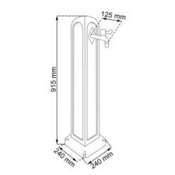 Waterzuil Met Kraan En Aansluiting - Zwart 11 Waterzuil Met Kraan En Aansluiting - Zwart -Exporteren Plant Pracht Winkel waterzuil zwart 1549709948 4 600